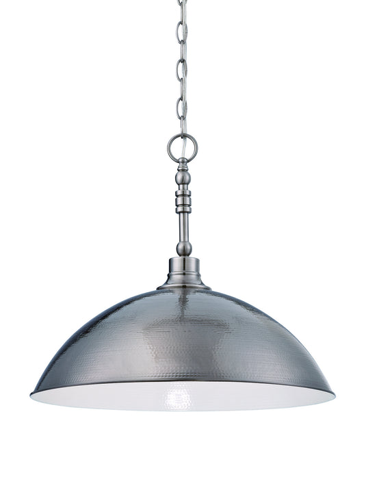 Craftmade 35993-AN One Light Pendant, Antique Nickel