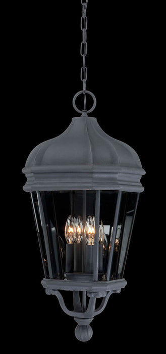 Minka-Lavery 8694-66 Four Light Chain Hung, Coal