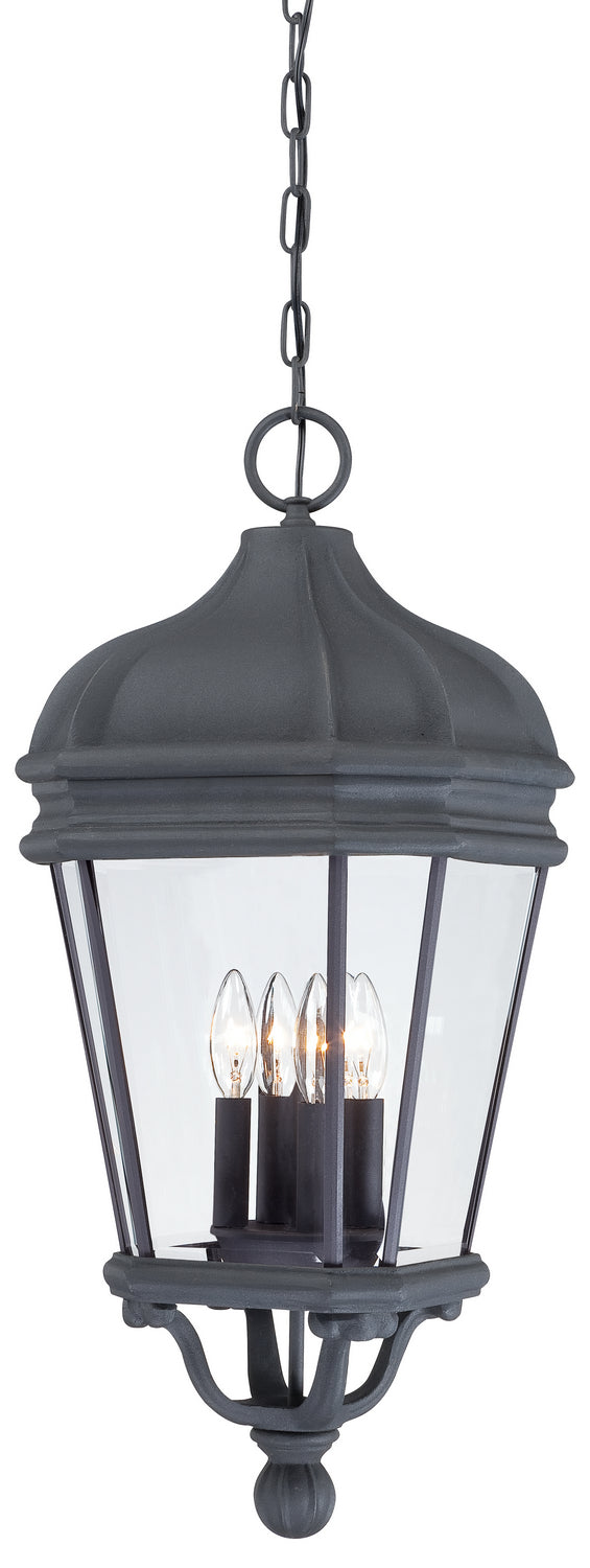 Minka-Lavery 8694-66 Four Light Chain Hung, Coal