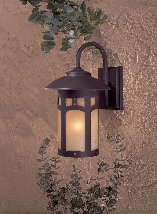 Minka-Lavery 8722-A615B One Light Wall Mount, Dorian Bronze