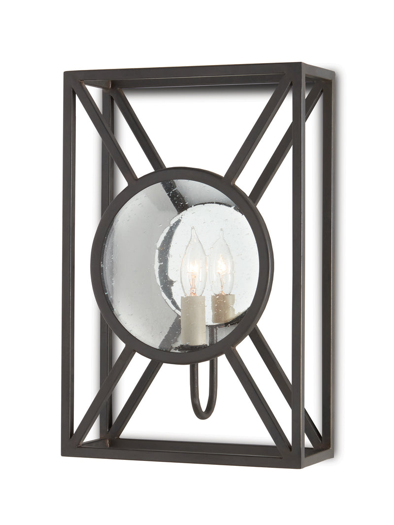 Currey and Company 5119 One Light Wall Sconce, Old Iron