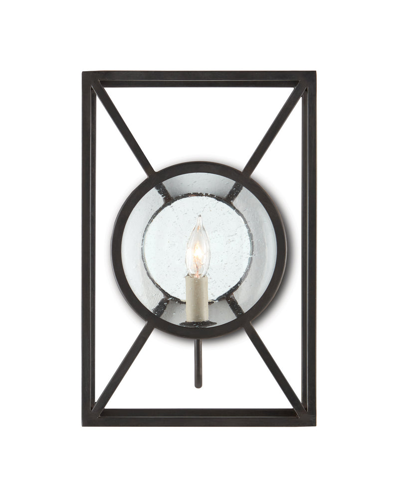 Currey and Company 5119 One Light Wall Sconce, Old Iron