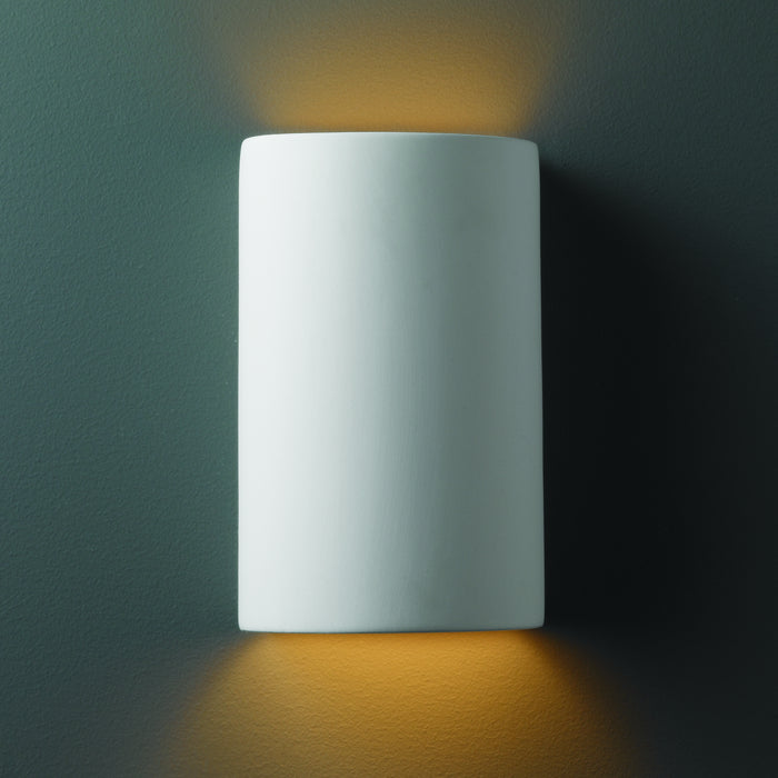 Justice Designs CER-0945W-BIS Lantern, Bisque