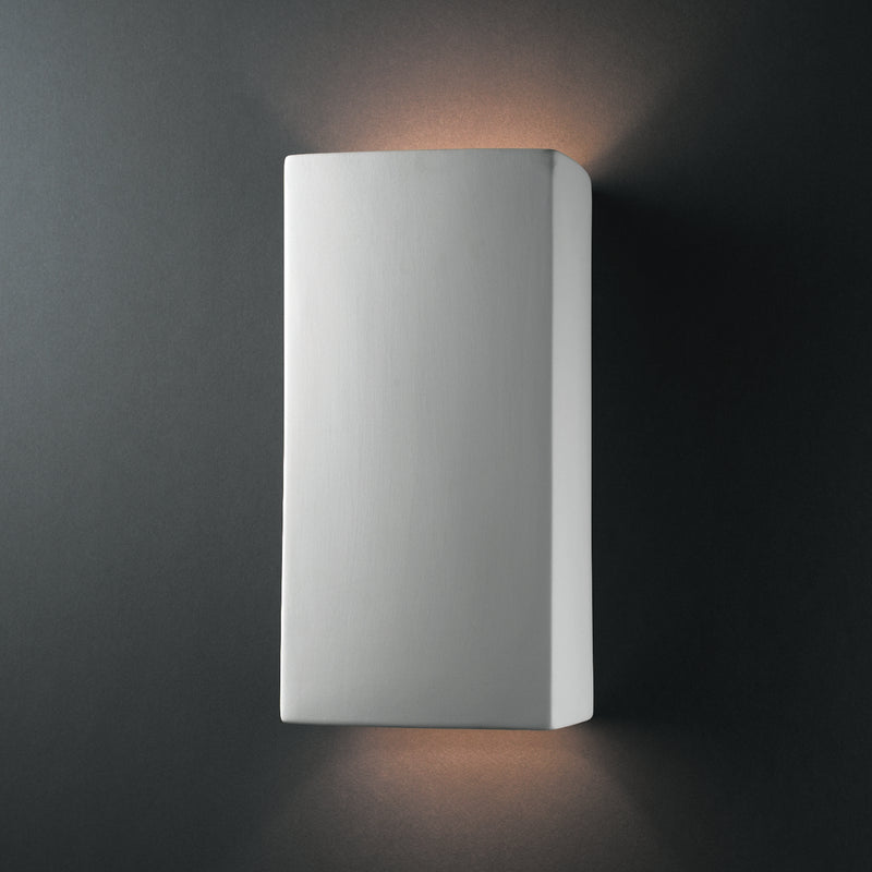 Justice Designs CER-0955-BIS Lantern, Bisque