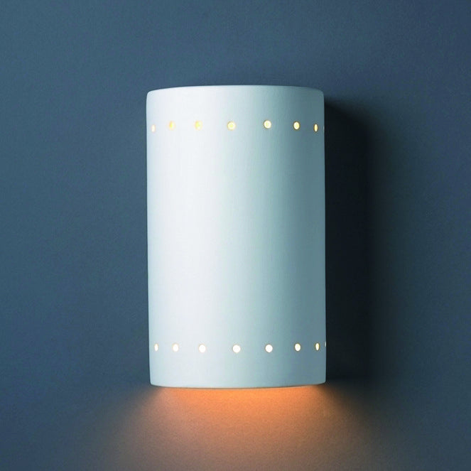 Justice Designs CER-0990W-BIS Lantern, Bisque