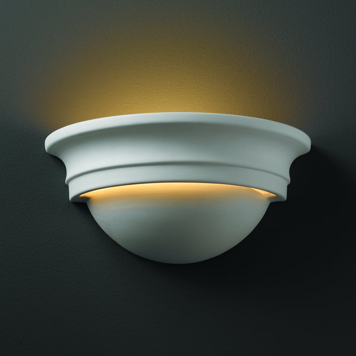 Justice Designs CER-1015-BIS Lantern, Bisque