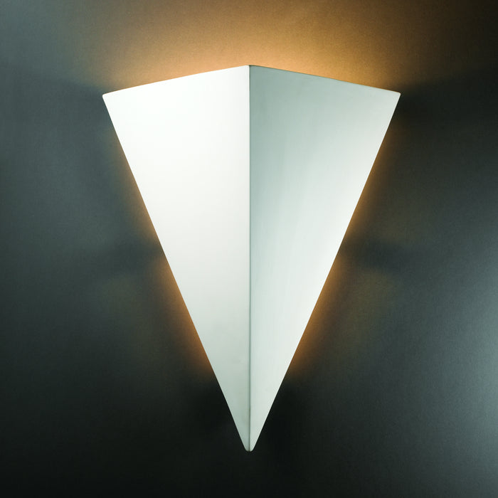 Justice Designs CER-1140W-BIS Lantern, Bisque
