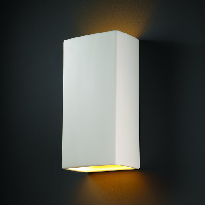 Justice Designs CER-1175-BIS Lantern, Bisque