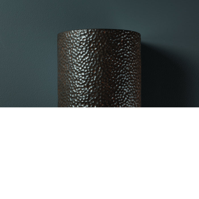 Justice Designs CER-1260-HMIR Lantern, Hammered Iron