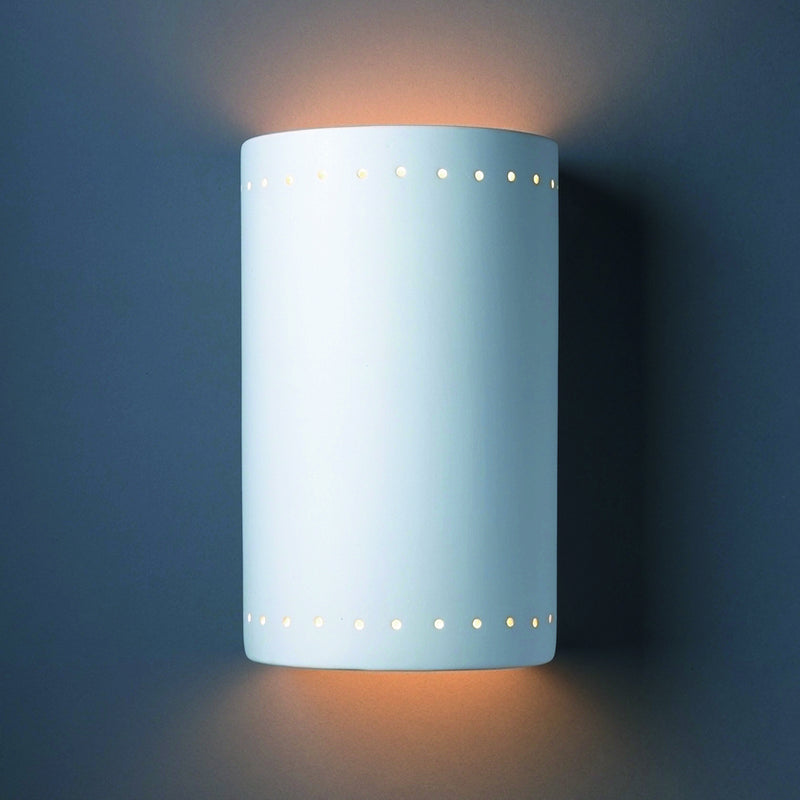 Justice Designs CER-1295-BIS Lantern, Bisque
