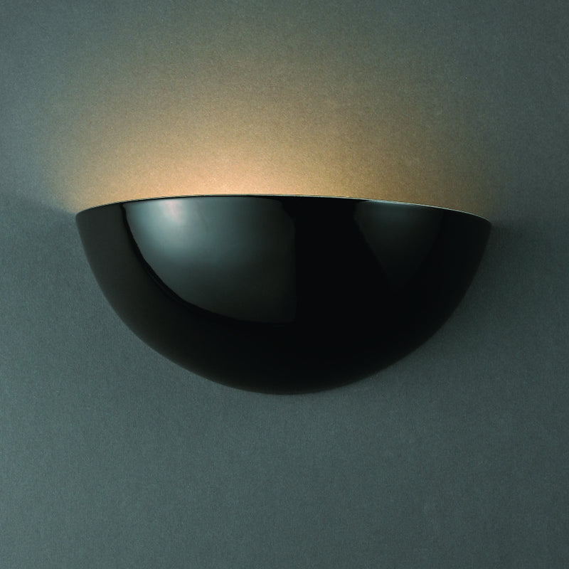 Justice Designs CER-1300-BLK Lantern, Gloss Black