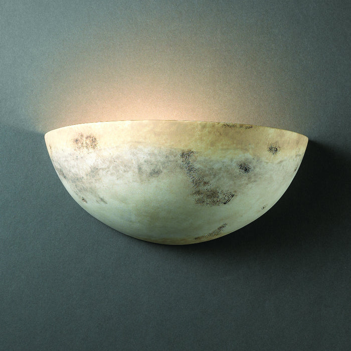 Justice Designs CER-1300-TRAG Lantern, Greco Travertine