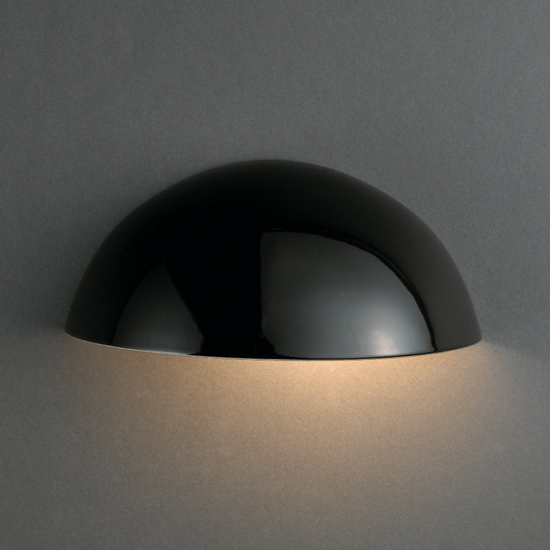 Justice Designs CER-1300W-BLK Lantern, Gloss Black