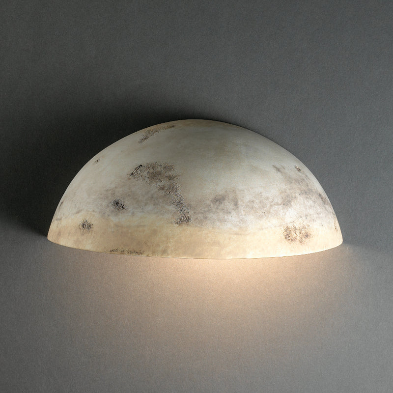 Justice Designs CER-1300W-TRAG Lantern, Greco Travertine
