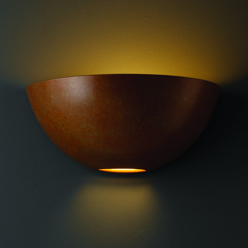 Justice Designs CER-1325-PATR Lantern, Rust Patina