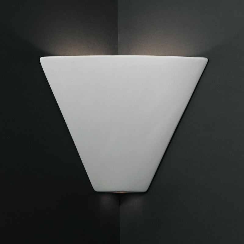 Justice Designs CER-1860-BIS Wall Sconce, Bisque