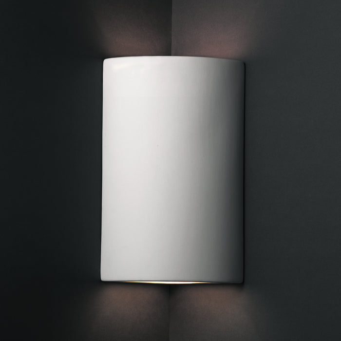 Justice Designs CER-1885-BIS Wall Sconce, Bisque