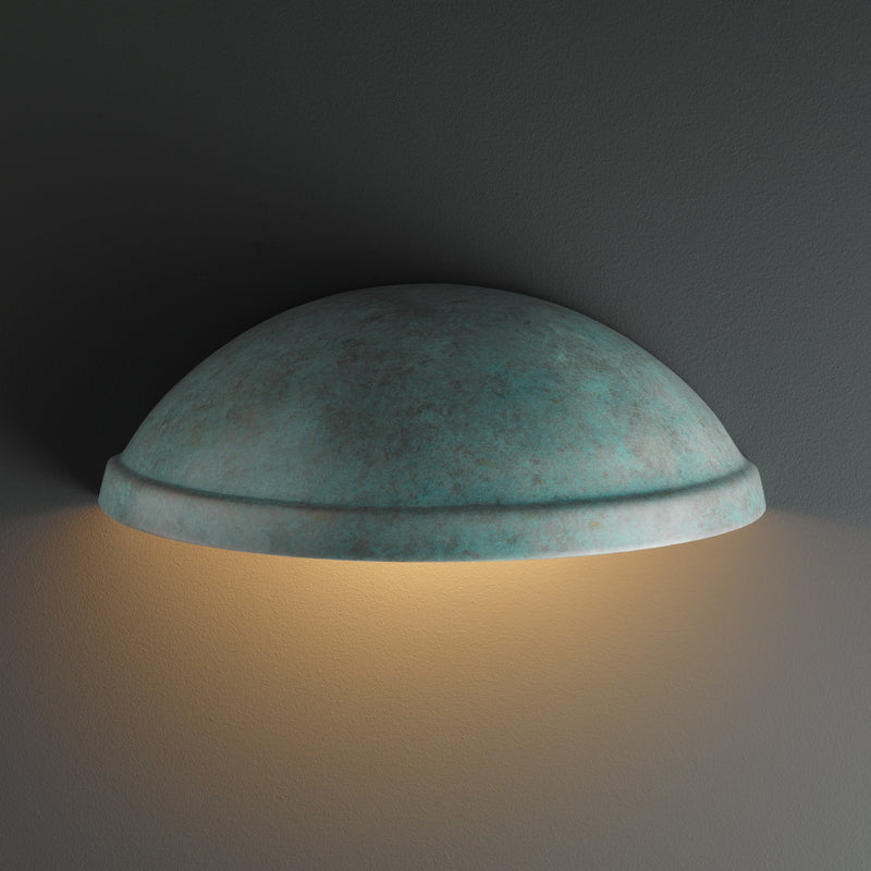 Justice Designs CER-2050W-PATV Lantern, Verde Patina
