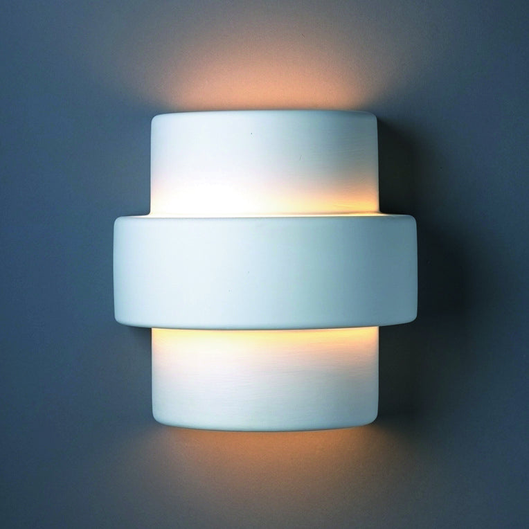 Justice Designs CER-2215-BIS Lantern, Bisque