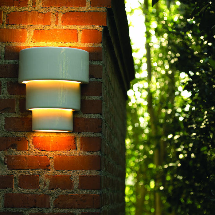 Justice Designs CER-2235W-BIS Lantern, Bisque