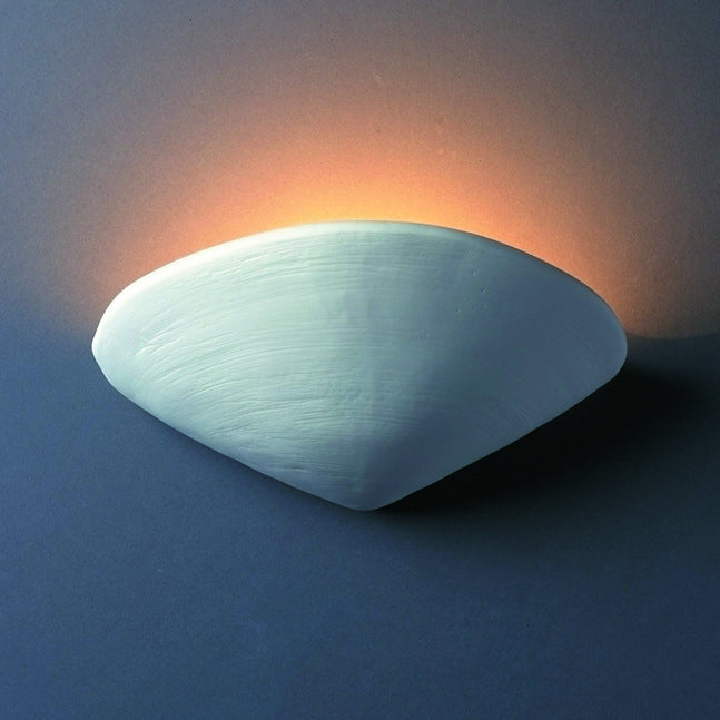 Justice Designs CER-3710-BIS Wall Sconce, Bisque