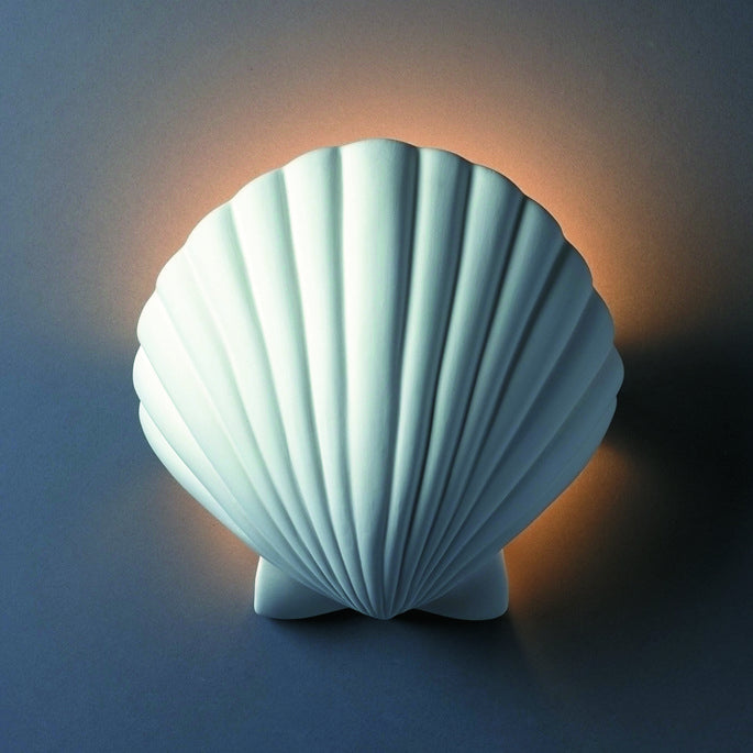 Justice Designs CER-3730-BIS Wall Sconce, Bisque