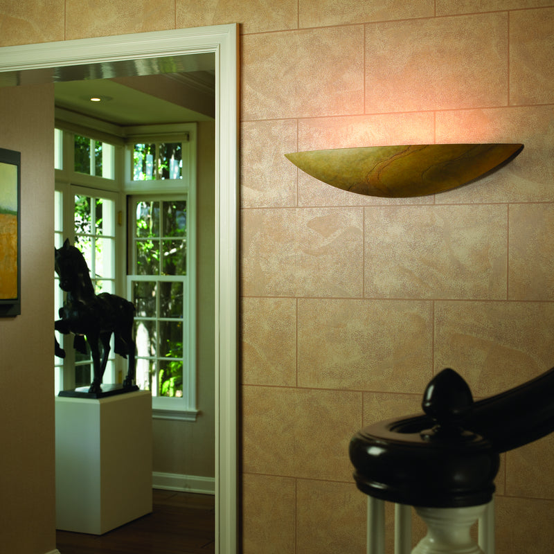 Justice Designs CER-4200-SLHY Lantern, Harvest Yellow Slate