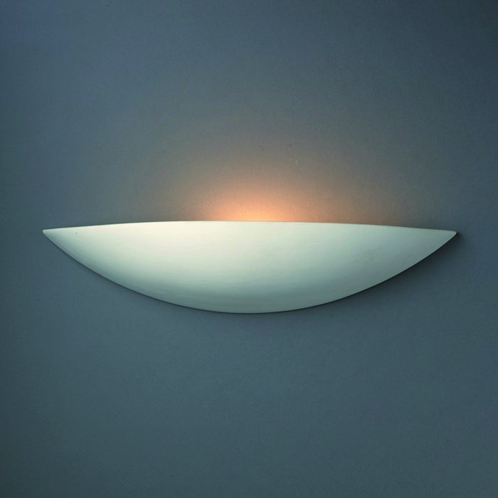 Justice Designs CER-4210-BIS Wall Sconce, Bisque