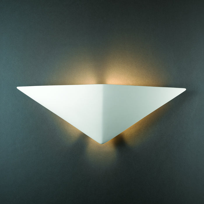 Justice Designs CER-5140-BIS Wall Sconce, Bisque