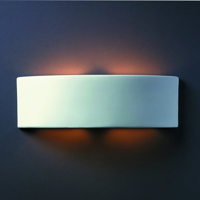 Justice Designs CER-5205-BIS Wall Sconce, Bisque