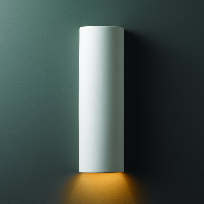 Justice Designs CER-5400-BIS Wall Sconce, Bisque