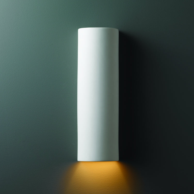 Justice Designs CER-5400W-BIS Wall Sconce, Bisque