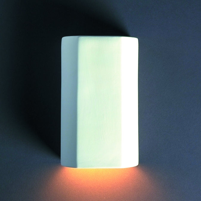 Justice Designs CER-5500-BIS Wall Sconce, Bisque