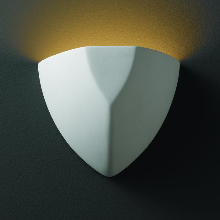 Justice Designs CER-5800-BIS Wall Sconce, Bisque