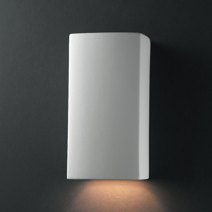 Justice Designs CER-5910W-BIS Wall Sconce, Bisque