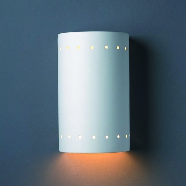 Justice Designs CER-5990-BIS Wall Sconce, Bisque