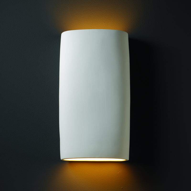 Justice Designs CER-8859-BIS Lantern, Bisque
