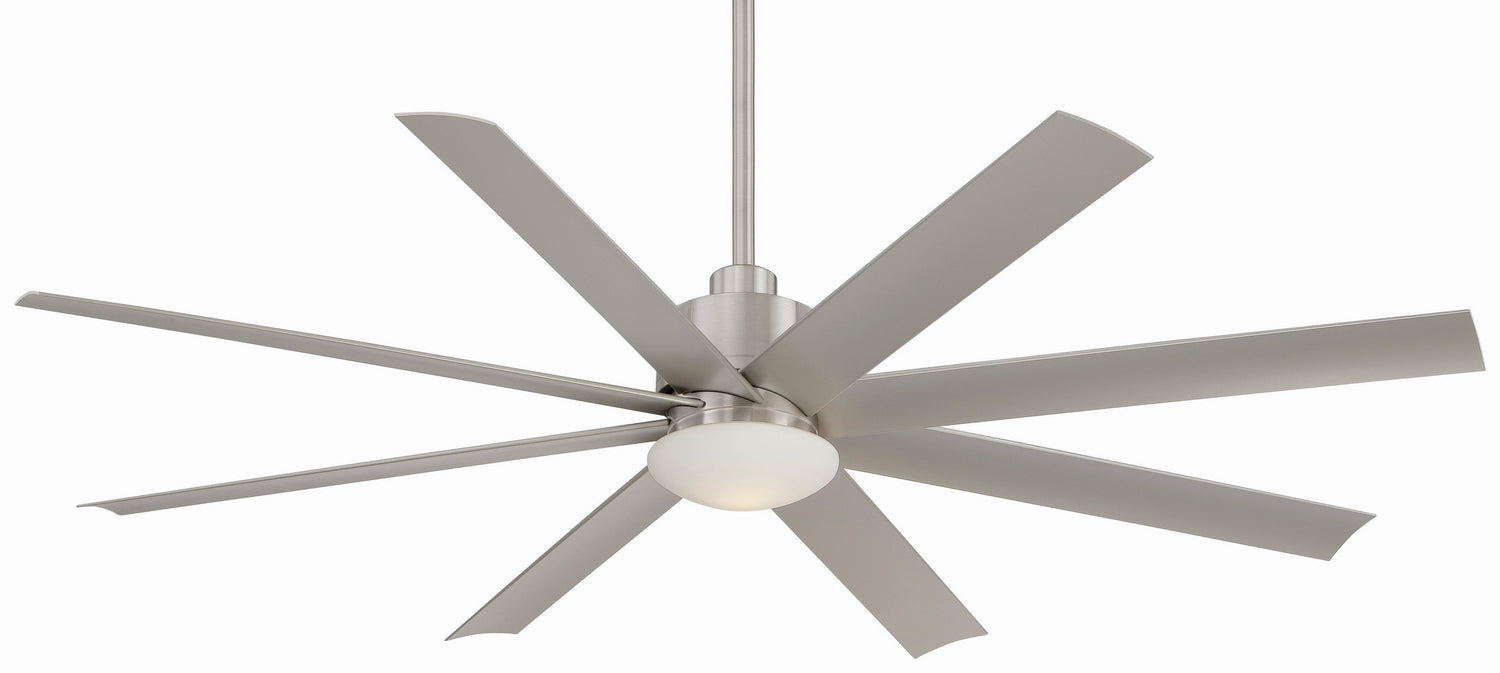 Minka Aire F888L-BNW 65" Ceiling Fan, Brushed Nickel Wet