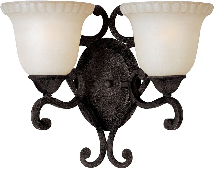 Maxim 991613 Two Light Wall Sconce, Golden Fawn