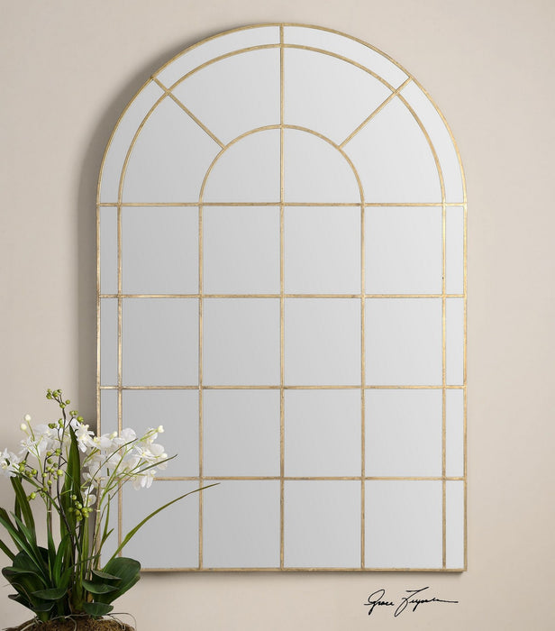 Uttermost 12866 Mirror, Antiqued Gold