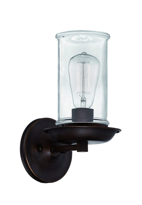 Craftmade 36161-ABZ One Light Wall Sconce, Aged Bronze Brushed