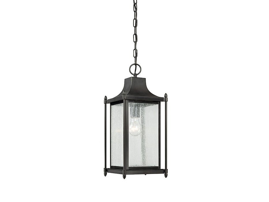 Savoy House 5-3455-BK One Light Hanging Lantern, Black