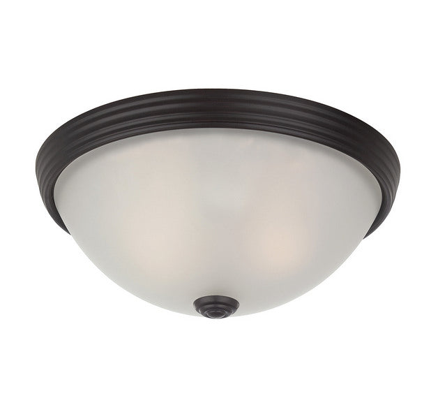 Savoy House 6-780-11-13 Two Light Flush Mount, English Bronze
