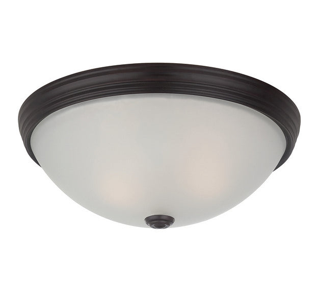 Savoy House 6-780-13-13 Two Light Flush Mount, English Bronze