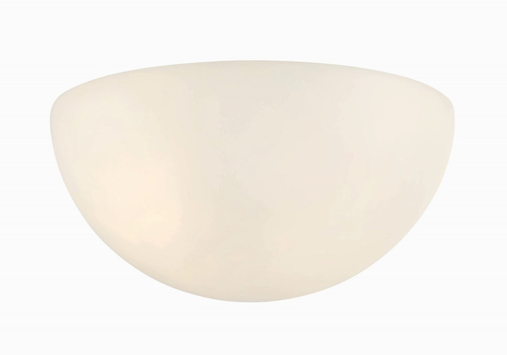 Metropolitan N2031 One Light Wall Sconce, Alabaster Dust