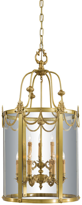 Metropolitan N850909 Nine Light Foyer Pendant, DorÃ© Gold