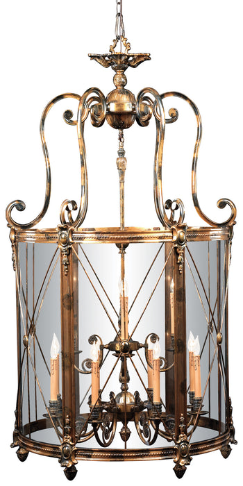 Metropolitan N9306 12 Light Foyer Pendant, Oxide Bronze
