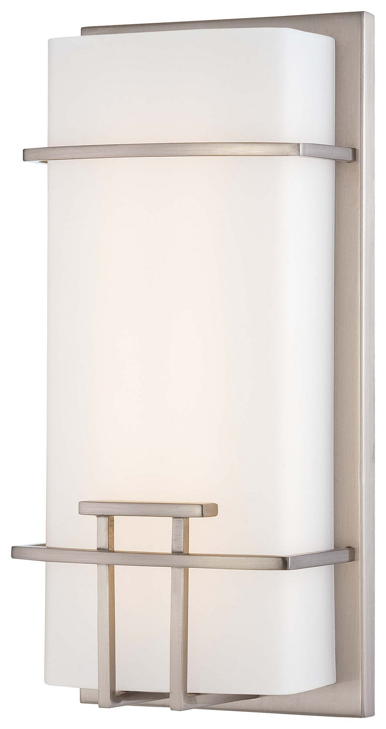 George Kovacs P465-084-L LED Wall Sconce, Brushed Nickel