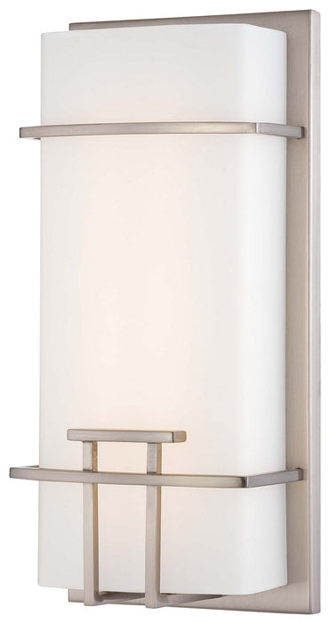 George Kovacs P465-084-L LED Wall Sconce, Brushed Nickel