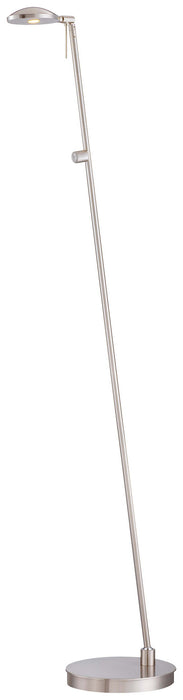 George Kovacs P4334-084 LED Floor Lamp, Brushed Nickel